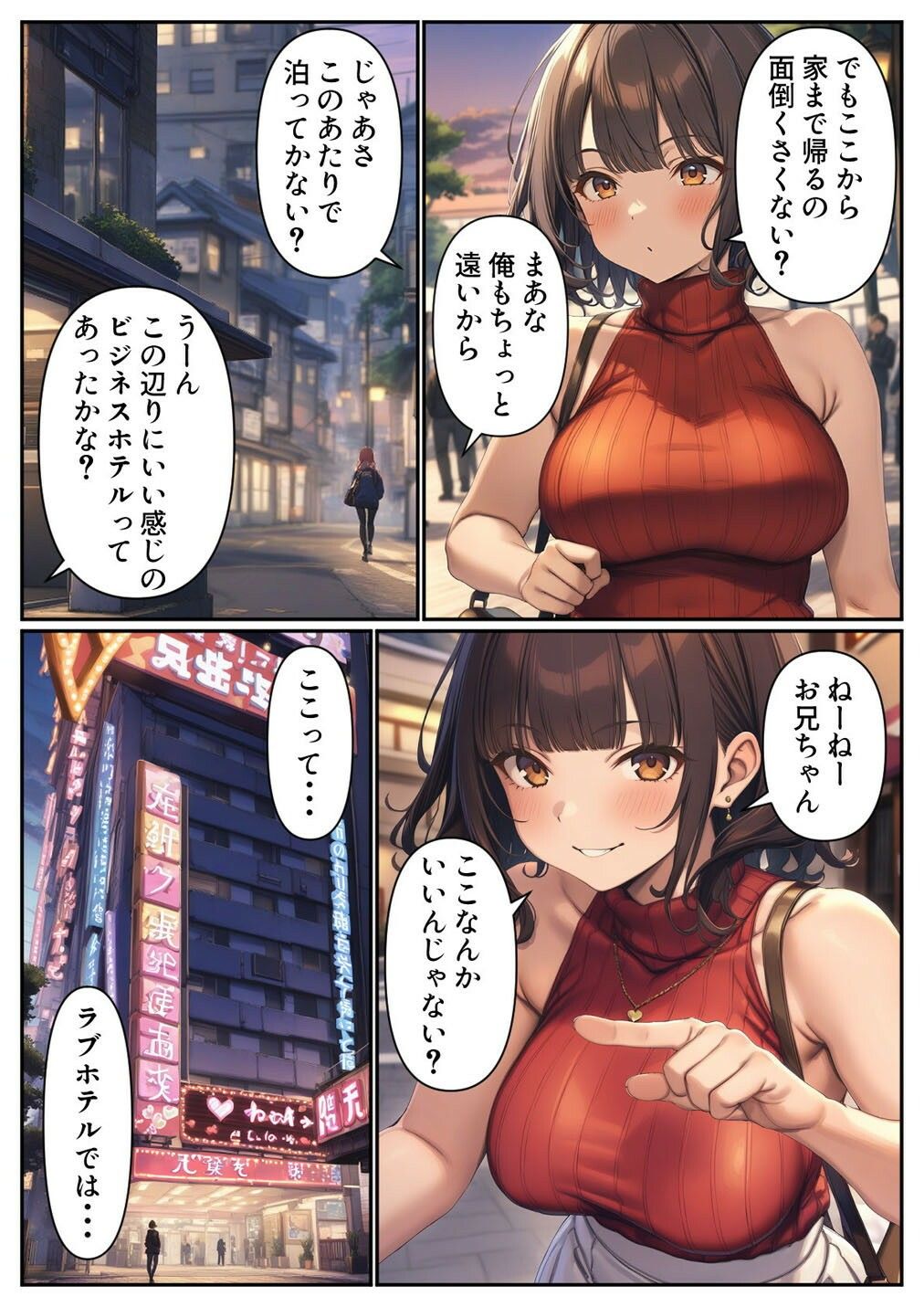 出会い系アプリで妹と出会ってしまった件3