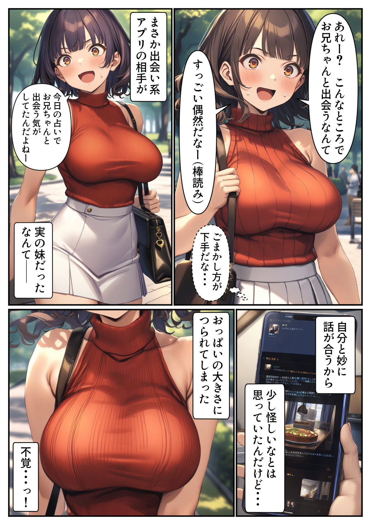 出会い系アプリで妹と出会ってしまった件9